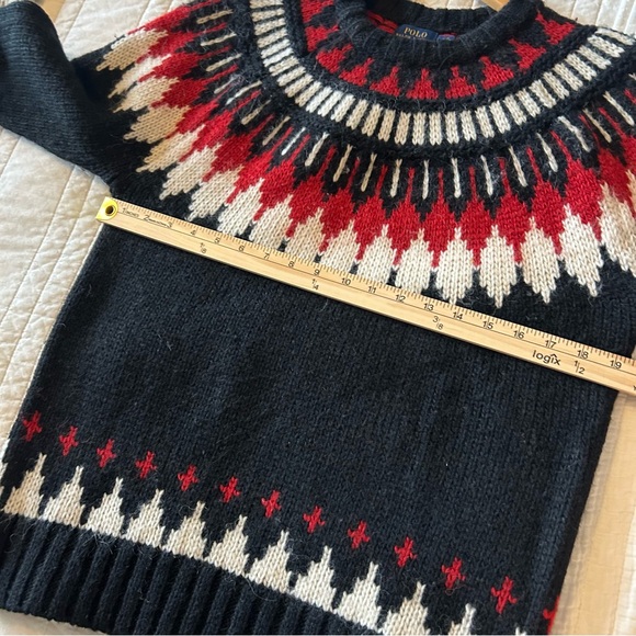 Polo Ralph Lauren Wool Alpaca Blend Geometric Sweater. Size Small. - Picture 12 of 12